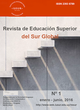 					Ver Núm. 1 (2016): Revista de Educación Superior del Sur Global
				